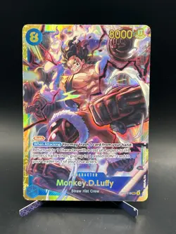 Monkey.D.Luffy (118) OP11-118 A Fist of Divine Speed Foil NM - Image 1