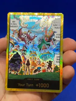 One Piece The Azure Sea's Seven Egghead Gold Don!! Card NM - Image 2