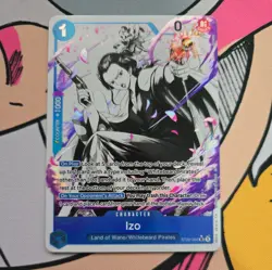 Izo St22-002 Alternative Art One Piece Card TCG English Card Game - Image 1