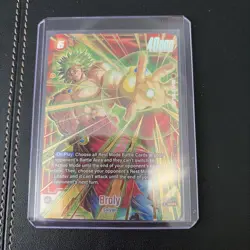 Dragon Ball Super Card Game Fusion World FB08-122 Broly SCR* - Image 1