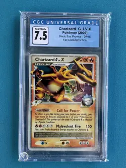 Pokemon 2009 Charizard G Lv.X Diamond & Pearl DP45 Promo CGC 7.5 Graded Card - Image 1