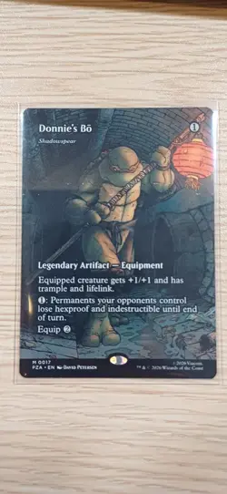 Donnie's Bo | Borderless | MTG | TMT | Near Mint | English EN - Image 1
