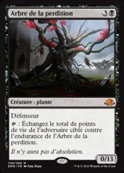 Magic The Gathering MTG TREE OF PERDITION FRENCH Eldritch Moon NM Near Mint - Image 1