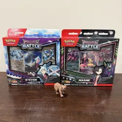 Pokemon Marnie Steven Rival Battle Deck Set of 2 SEALED NEW - Image 1