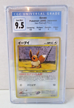 Eevee Neo Premium File 2 2000 [CGC 10 9.5] Gem Mint Subgrades Japanesse Pokemon - Image 1