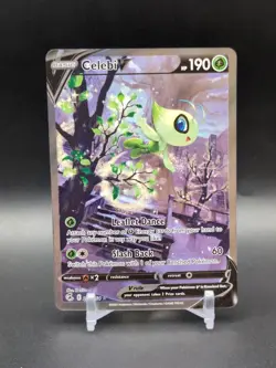 Celebi V (Alternate Full Art) 245/264 Swsh08: Fusion Strike Holo Pokemon - Image 1
