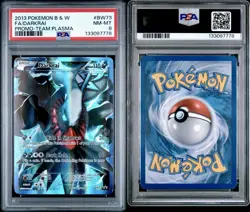 2013 POKEMON BLACK STAR PROMO DARKRAI #BW73 FULL ART PSA 8 NM-MT - Image 3