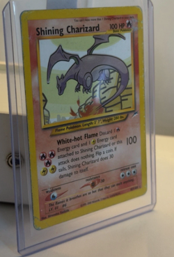 Pokemon TCG Shining Charizard Neo Destiny 107/105 Heavy Played - Image 2