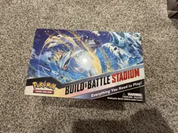 Pokemon TCG Sword & Shield Silver Tempest Build and Battle Stadium SEALED - Image 1