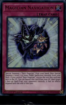 Yu-Gi-Oh! Magician Navigation Ultra Rare LEDD-ENA29 - Image 1