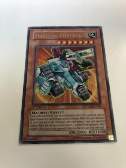 USA Seller Yugioh Machina Fortress SDMM-EN001 Ultra Rare 1st Ed VLP/LP - Image 2
