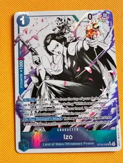 ST22-002 Izo SR Alt Art One Piece TCG English - Image 1