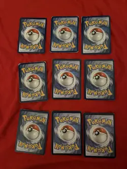 9 Pokemon Card Collection (real cards, 1 free case, and 9 rare cards) - Image 2