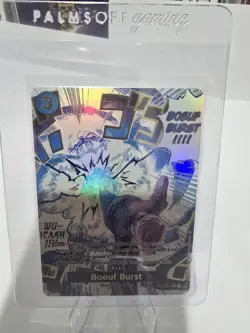 Boeuf Burst OP12-060 (Alt Art) ONE PIECE CARD Legacy of the Master - NM - Image 1