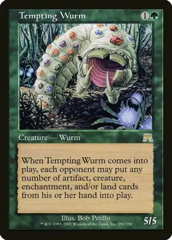 TOP Tempting Wurm / Lockender - ONSLAUGHT - englisch (excellent) ** Rare ** - Image 1