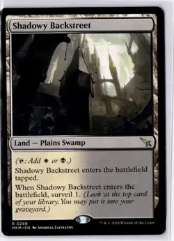 Shadowy Backstreet Murders at Karlov Manor Regular NM R 0268 - Image 1