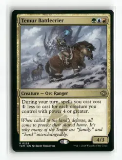 Tarkir: Dragonstorm Magic: The Gathering Temur Battlecrier - Image 1