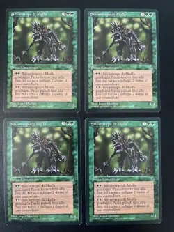 MTG- Wormwood Treefolk x4 - The Dark - Italian - Image 1
