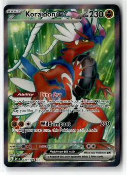Koraidon ex ⭐ 231/198 Holo Ultra Rare Scarlet & Violet 2023 Pokemon NM - Image 1