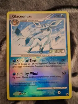 Pokemon TCG Glaceon Majestic Dawn 20/100 Reverse Holo Promo Promo - Image 1