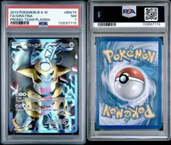 2013 POKEMON BW BLACK STAR PROMO GIRATINA #BW74 FULL ART PSA 7 NM-MT - Image 3