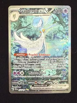 Pokemon Gardevoir ex 233/091 Paldean Fates SIR Special Illustration Rare NM - Image 1