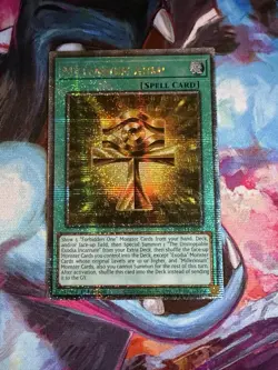 Yugioh! Millennium Ankh (Quarter Century Secret Rare) INFO-EN053 1st Edition NM - Image 1