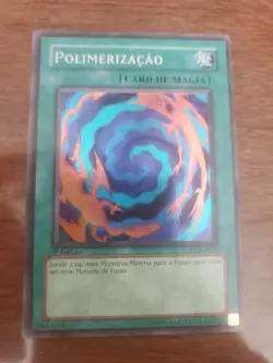 YUGIOH | Polymerization | LDB-P059 | PORTUGESE | 1st ED | Super Rare | NM - Image 1