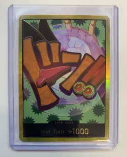 One Piece | DON!! Card | Foxy | PRB02 | Gold Foil | NM - Image 1