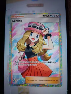 Pokemon Tcg Pocket Trade 2 Star Serena Trainer Card - Image 1