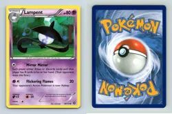 Lampent #49/114 XY Steam Siege Uncommon Pokemon 2016 TCG Card - Image 1
