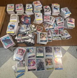 Huge One Piece Card Game Collection – 1000+ Cards – Foils, Leaders, (11lb Box) - Image 1