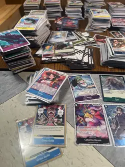 Huge One Piece Card Game Collection – 1000+ Cards – Foils, Leaders, (11lb Box) - Image 3