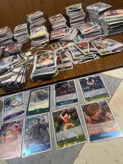 Huge One Piece Card Game Collection – 1000+ Cards – Foils, Leaders, (11lb Box) - Image 4