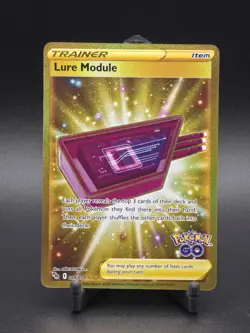 Lure Module 088/078 Pokemon GO Full Art Gold Secret Rare Holo Pokemon Card NM - Image 1