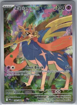 Zacian 100/094 ME02: Phantasmal Flames - Pokemon Card - NM - Image 1