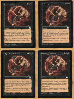 4 x Spinning Darkness / Wirbelnde Dunkelheit - WEATHERLIGHT - englisch Playset - Image 1