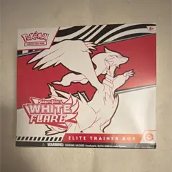 Pokemon TCG Scarlet & Violet White Flare Elite Trainer Box English 2025 Reshiram - Image 1