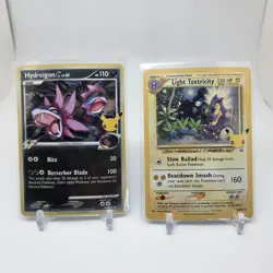 Light Toxtricicity SWSH137 And Hydreigon SWSH138 Promos Pokemon Celebrations - Image 1