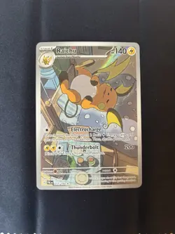 Pokemon TCG Raichu 211/193 Illustration Rare Paldea Evolved MINT - Image 2