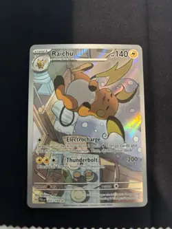 Pokemon TCG Raichu 211/193 Illustration Rare Paldea Evolved MINT - Image 5