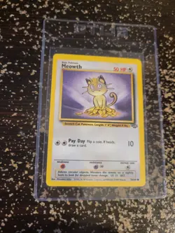 Pokemon TCG Meowth Jungle 56/64 Regular Unlimited Common - Image 2