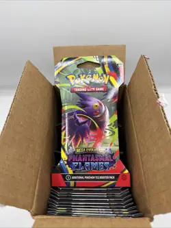 Pokemon TCG Phantasmal Flames Sleeved Booster Packs Lot Of 15 - Image 1