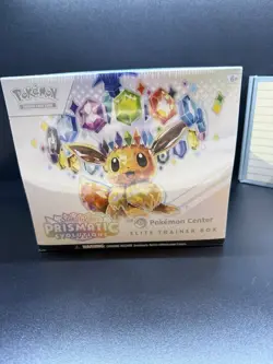 Pokemon Center Prismatic Evolutions Elite Trainer Box ETB - Factory Sealed - Image 1