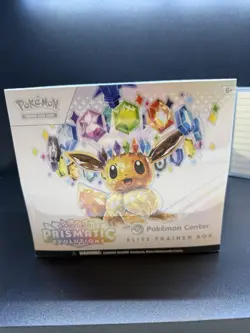 Pokemon Center Prismatic Evolutions Elite Trainer Box ETB - Factory Sealed - Image 1