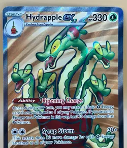 Hydrapple ex 156/142 – Stellar Crown (Ultra Rare Holo) - LP - 2024 Pokemon TCG - Image 2