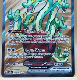 Hydrapple ex 156/142 – Stellar Crown (Ultra Rare Holo) - LP - 2024 Pokemon TCG - Image 3