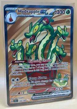 Hydrapple ex 156/142 – Stellar Crown (Ultra Rare Holo) - LP - 2024 Pokemon TCG - Image 5