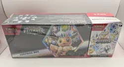 Pokemon Prismatic Evolutions Surprise Box Booster Bundle 2-Pack SEALED Sams Club - Image 1