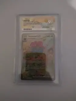🔥1x GRADED Venusaur Ex #198 MINT ACE 9 Pokemon 151 Special Illustration Rare🔥 - Image 2